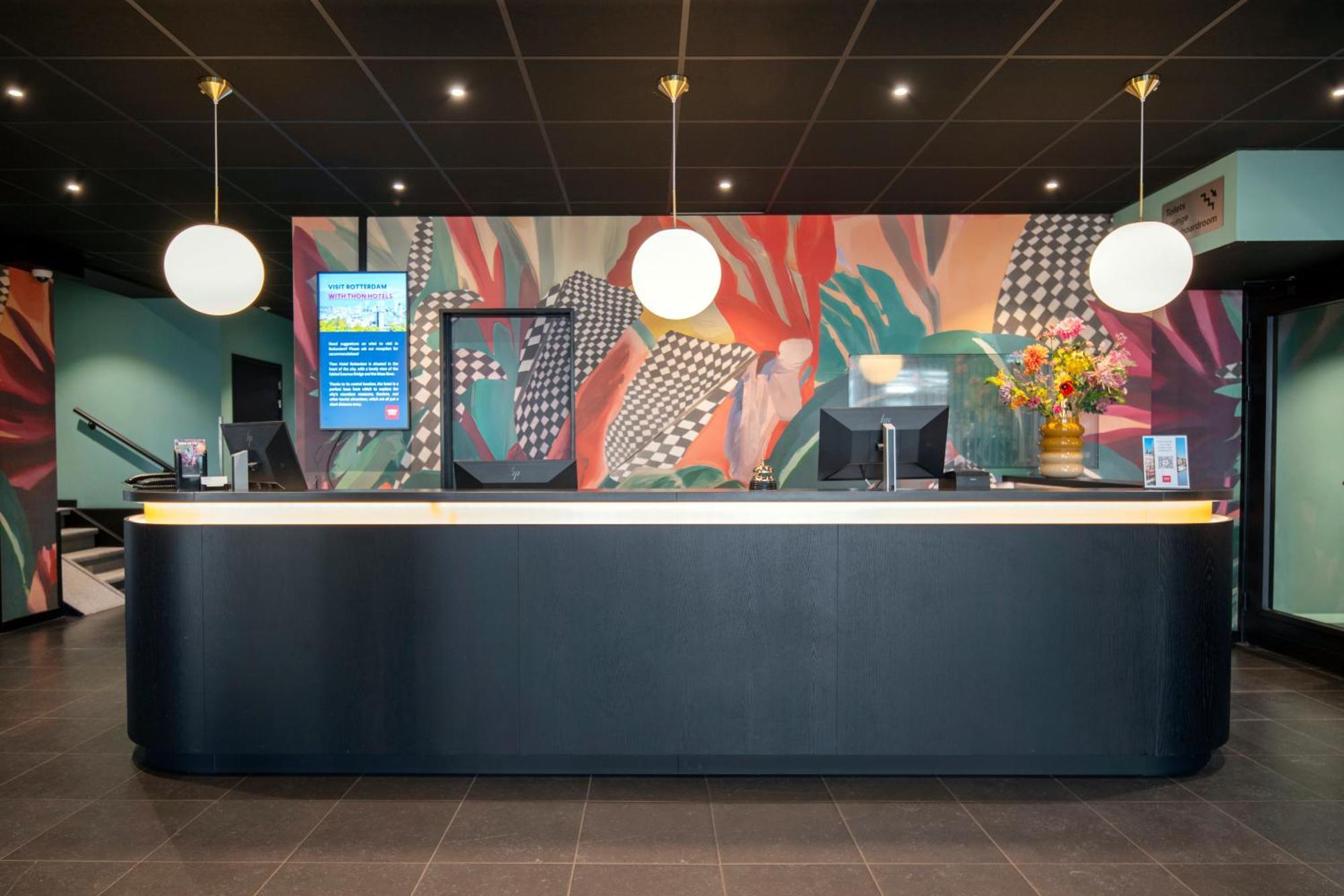 Thon Hotel Rotterdam City Centre Exteriör bild