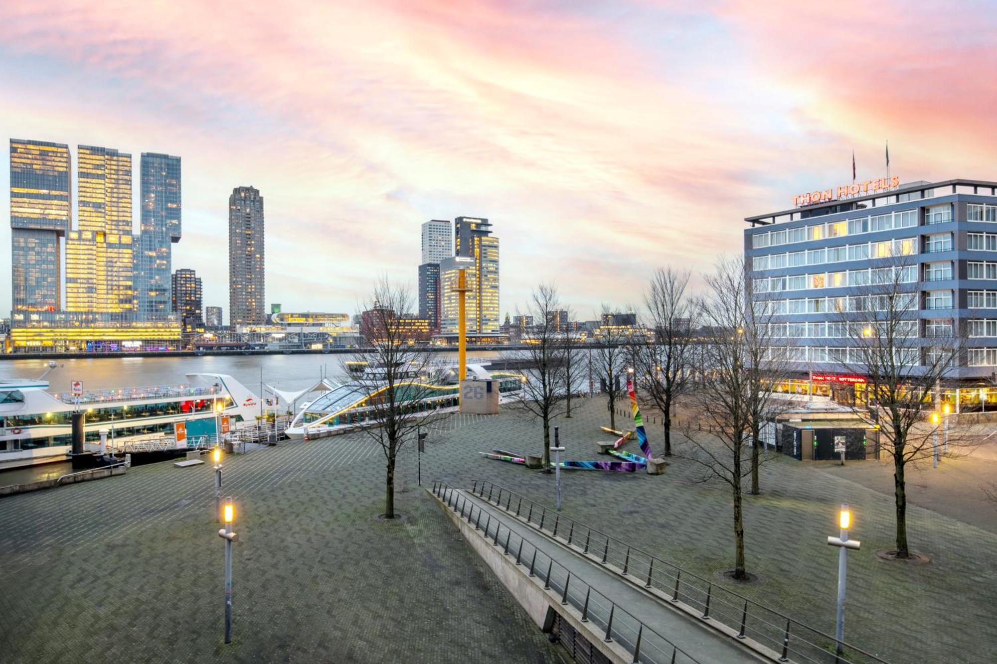 Thon Hotel Rotterdam City Centre Exteriör bild