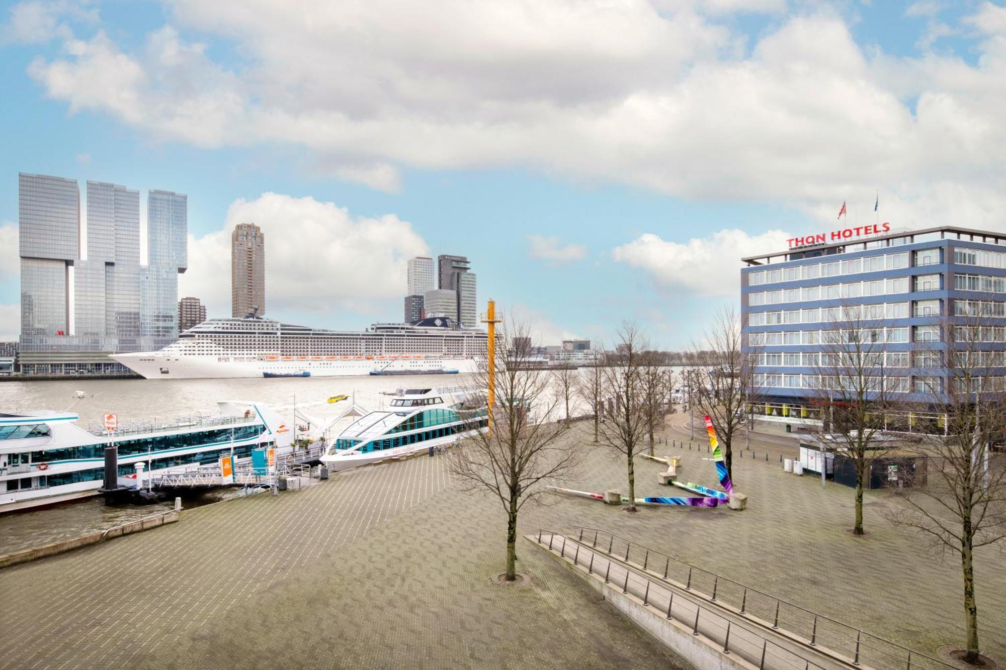Thon Hotel Rotterdam City Centre Exteriör bild